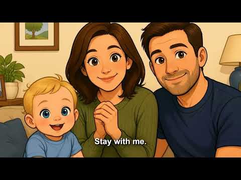 Frame from an August video: detailed interior scene with burned-in subtitles